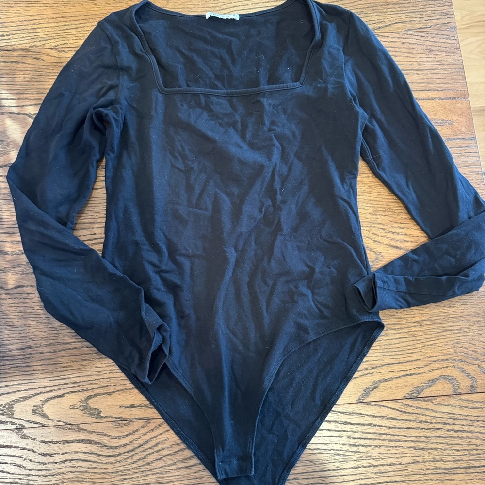 Mango Black Bodysuit